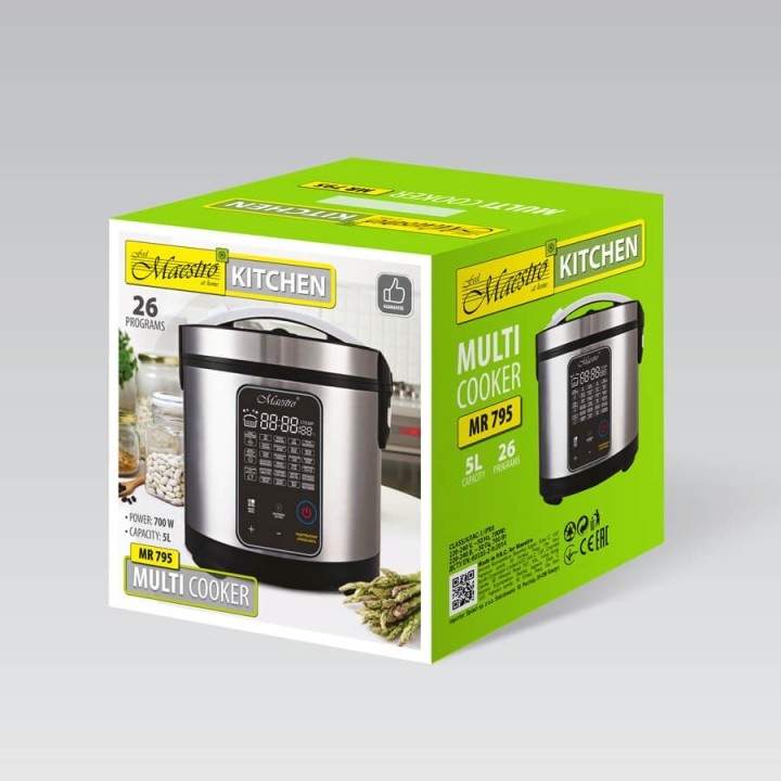 MULTICOOKER MAESTRO MR-795 26 programmi 700 W