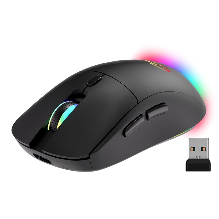 Mouse wireless 2 in 1 (BT/RF) SILENT & RECHARGE MT1124