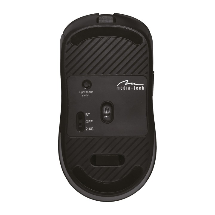 Mouse wireless 2 in 1 (BT/RF) SILENT & RECHARGE MT1124