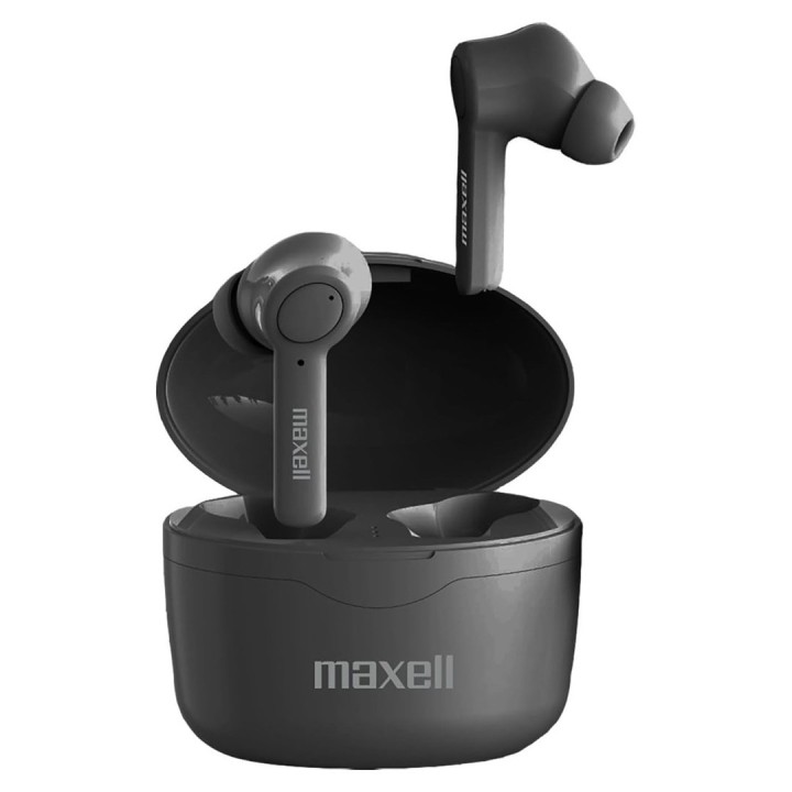 Maxell Bass 13 Sync Up Cuffie in-ear wireless Bluetooth con custodia di ricarica nere