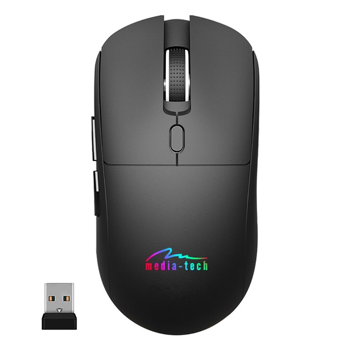 Mouse wireless 2 in 1 (BT/RF) SILENT & RECHARGE MT1124