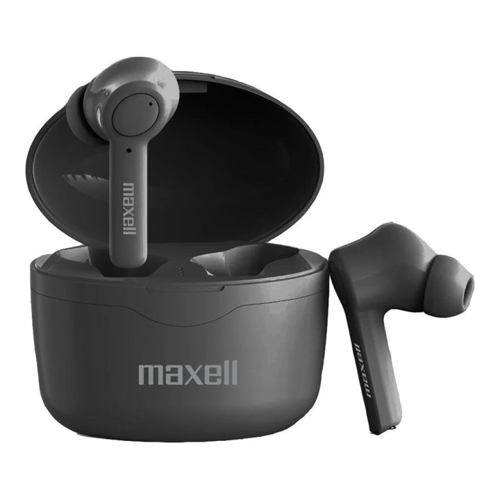 Maxell Bass 13 Sync Up Cuffie in-ear wireless Bluetooth con custodia di ricarica nere