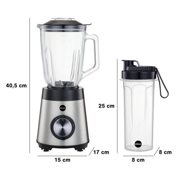 ELDOM BK7S STALO 2.0 L frullatore brocca