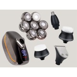ELDOM RASOIO ELETTRICO PER VISO E TESTA 5-IN-1 G61
