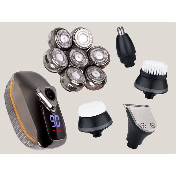 ELDOM RASOIO ELETTRICO PER VISO E TESTA 5-IN-1 G61