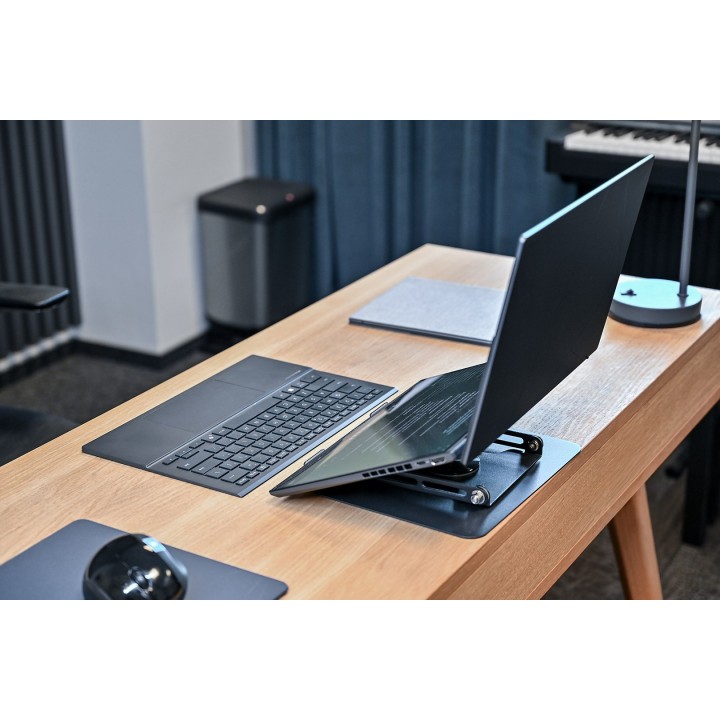 Supporto per laptop ergonomico regolabile rotante 10–17” LAPTOP STAND ROTO MT2662