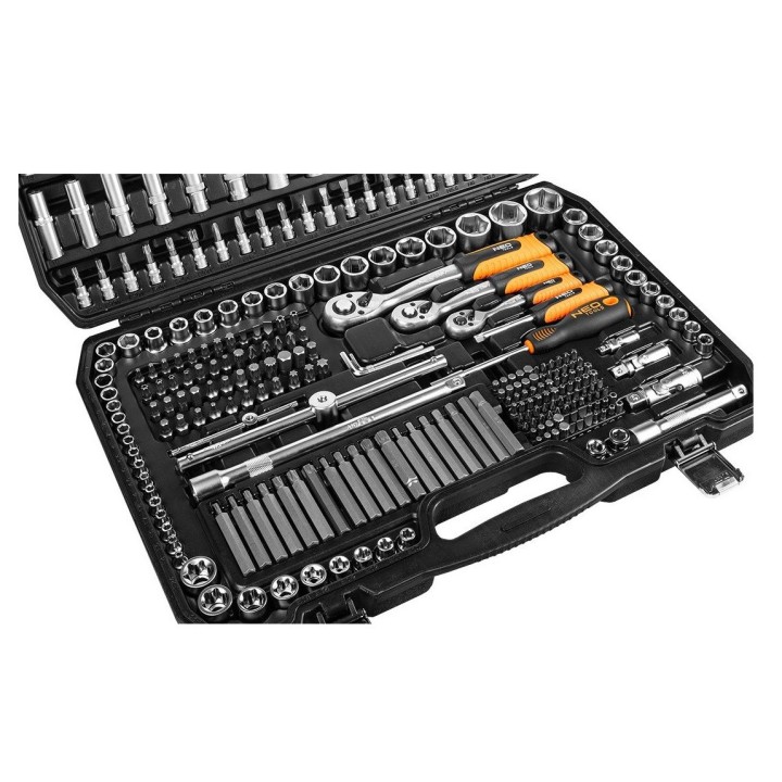 NEO Tools set di chiavi inglesi 300 pezzi 1/2 3/8 1/4