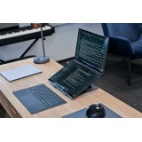 Supporto per laptop ergonomico regolabile rotante 10–17” LAPTOP STAND ROTO MT2662