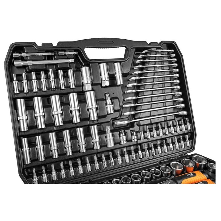 NEO Tools set di chiavi inglesi 300 pezzi 1/2 3/8 1/4