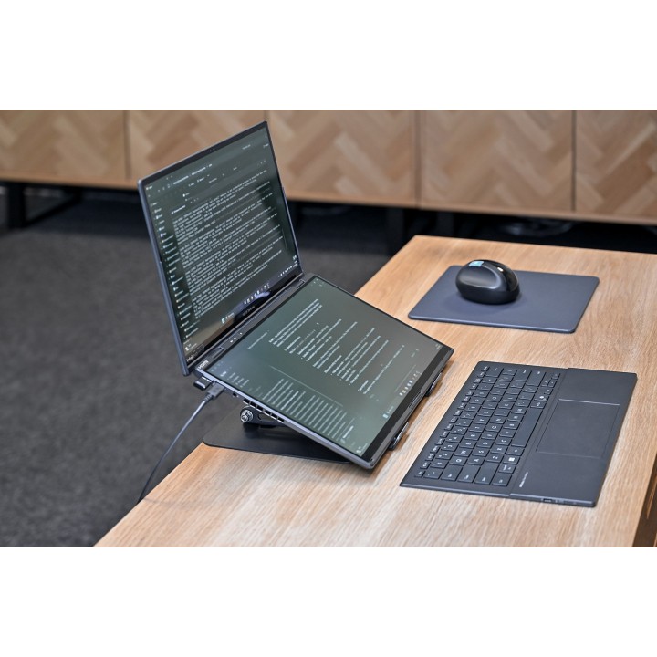 Supporto per laptop ergonomico regolabile rotante 10–17” LAPTOP STAND ROTO MT2662