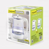 Maestro MR-052-BLUE Bollitore elettrico in vetro blu 1.7 L