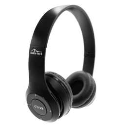 MEDIA-TECH EPSILION BT MT3591 Cuffie wireless Bluetooth 4.2 Microfono Radio FM nero