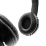 MEDIA-TECH EPSILION BT MT3591 Cuffie wireless Bluetooth 4.2 Microfono Radio FM nero