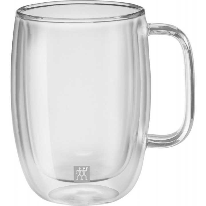 Set di due bicchieri latte macchiato con manico Zwilling Sorrento Plus