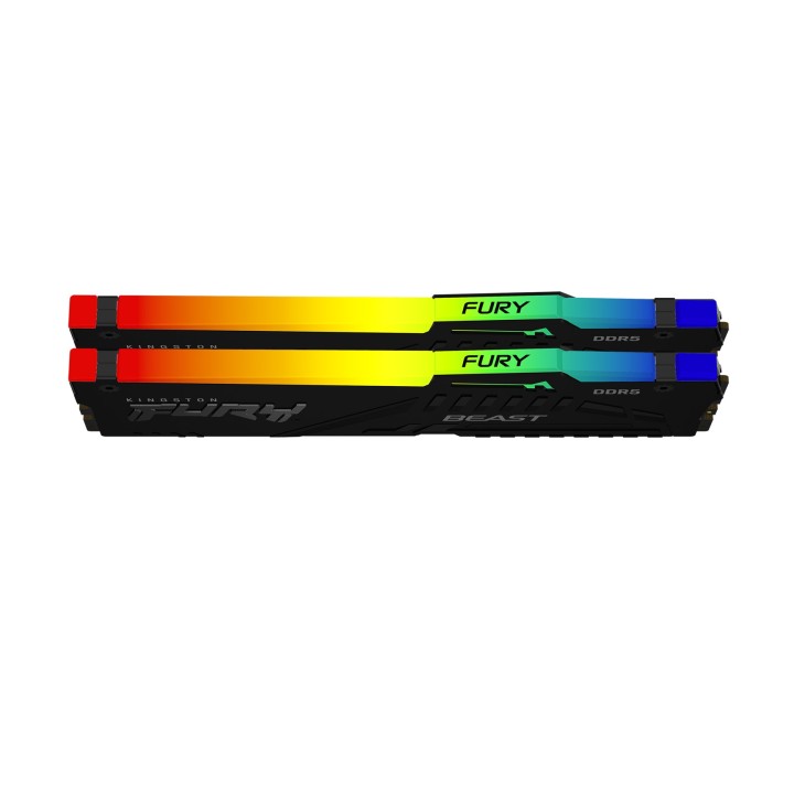 Kingston Technology FURY Beast 64GB 6000MT/s DDR5 CL30 DIMM (Kit di 2) RGB EXPO