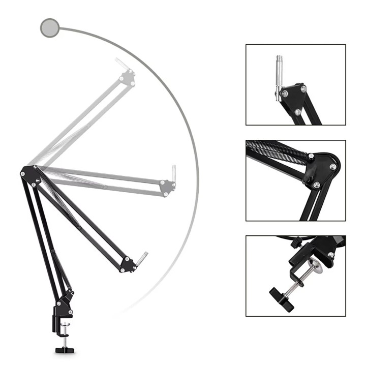 Microfono con kit accessori STUDIO AND STREAMING MICROPHONE MT397S