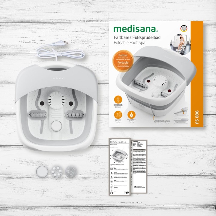 Massaggiatore per piedi Medisana FS 886