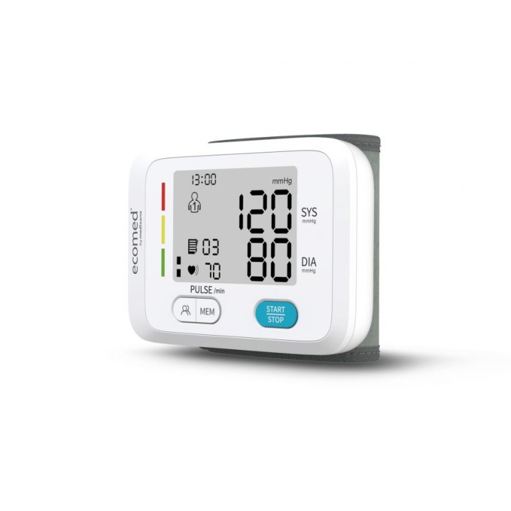 Ecomed BW-83E misuratore di pressione da braccio automatico 2 utenti