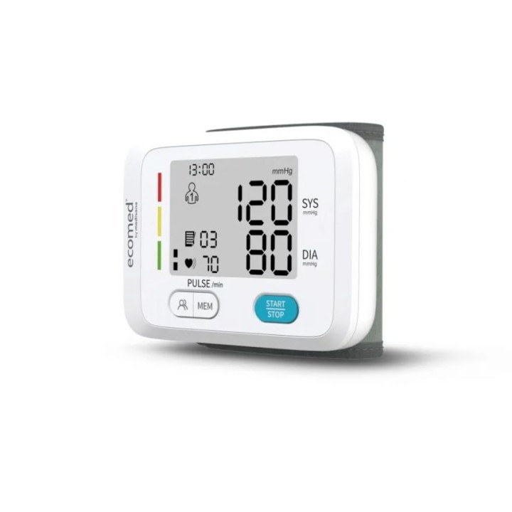 Ecomed BW-83E misuratore di pressione da braccio automatico 2 utenti