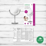 Medisana 2in1 Specchio cosmetico da terra CM 844
