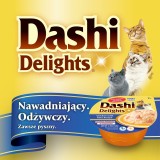 INABA Dashi Delights Brodo pollo tonno e capasanta - snack per gatti - 70g