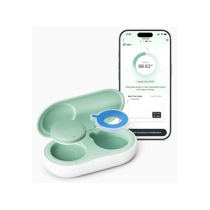 Momcozy T31 Termometro smart per neonati Verde