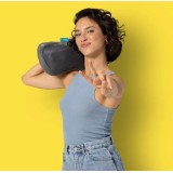 Ecomed 23309 cuscinetto massaggiante nero 24 W