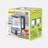 Maestro MR053 Bollitore elettrico 1.7 L 2200 W Nero Trasparente