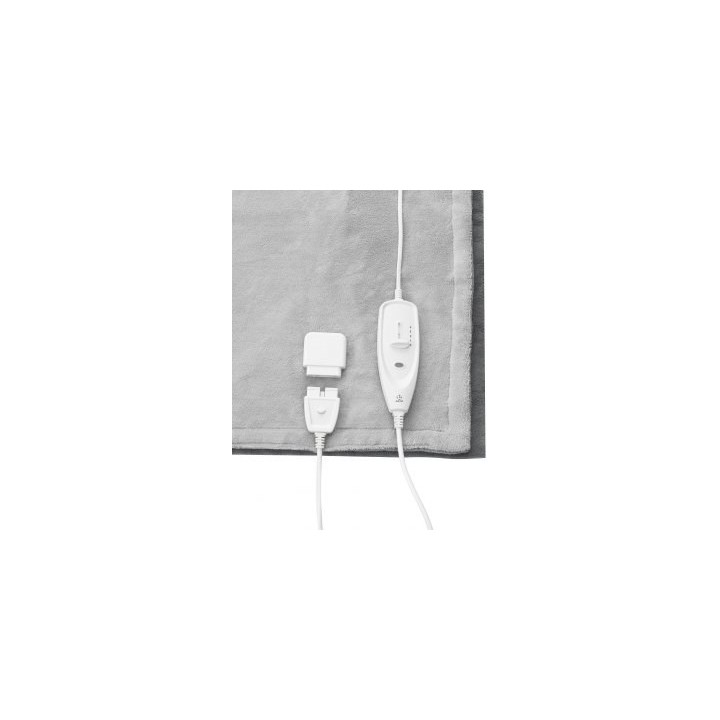 Medisana HB 675 Coperta elettrica 120 W grigia in microfibra