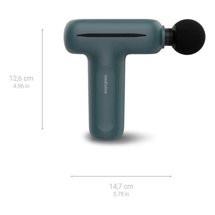 Medisana MG 200 Massaggiatore muscolare nero grigio