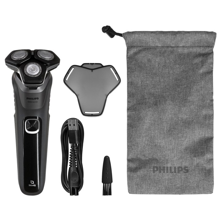 Philips SHAVER serie 5000 S5887/10 rasoio elettrico bagnato e asciutto con custodia morbida
