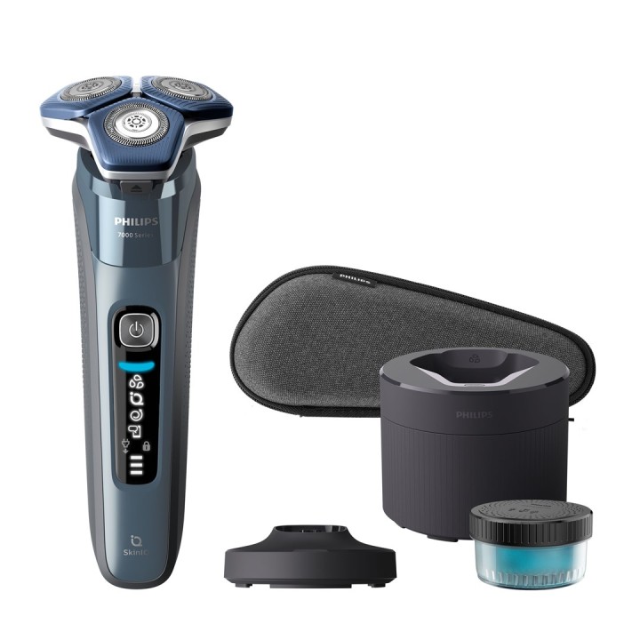 Philips SHAVER Series 7000 S7882/55 Pod di pulizia rasoio elettrico bagnato e asciutto e custodia