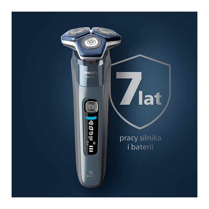Philips SHAVER Series 7000 S7882/55 Pod di pulizia rasoio elettrico bagnato e asciutto e custodia