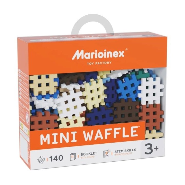 Marioinex Mini Waffle mattoncini costruzione Set 3 140 pezzi