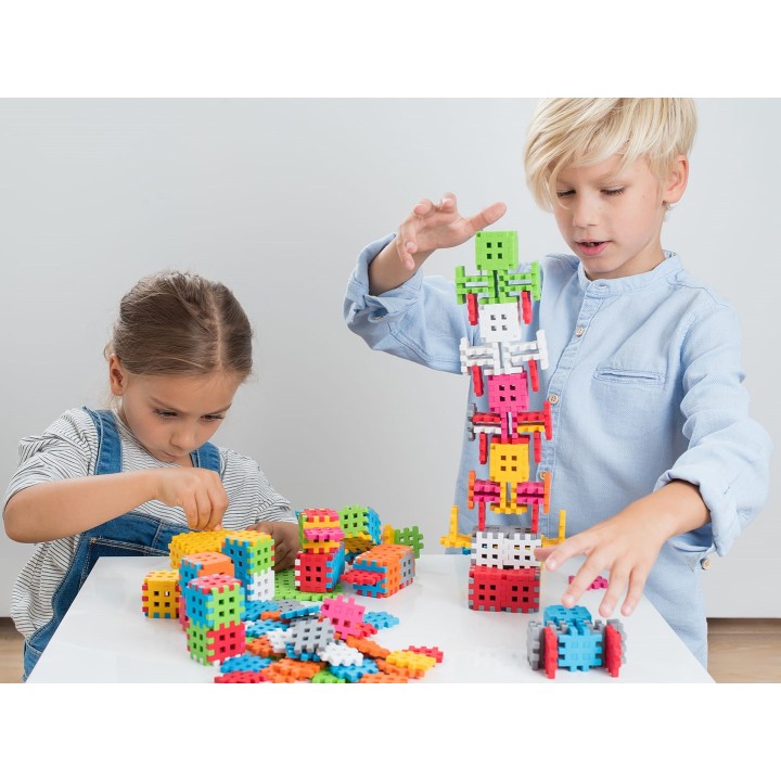 Marioinex Mini Waffle mattoncini costruzione Set 3 140 pezzi