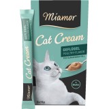 MIAMOR Cat Cream Pollame - snack per gatti - 6x15g