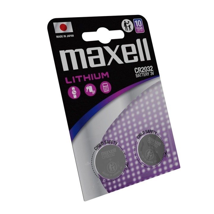 MAXELL CR2032 Batteria specializzata 2 pezzi