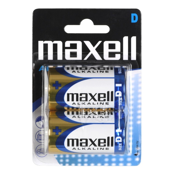MAXELL batteria alcalina LR20 2 pz.