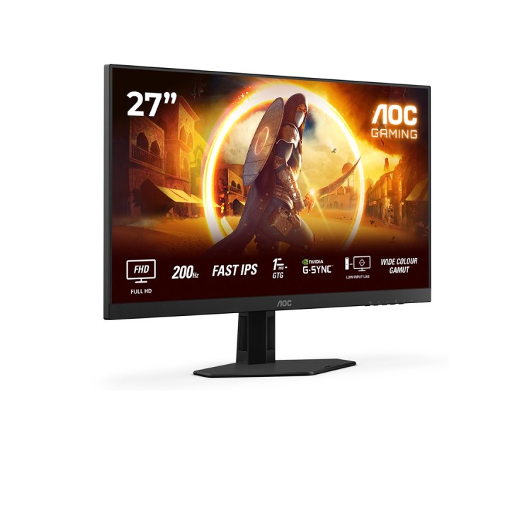 AOC G4 27G4HRE monitor per computer 68.6 cm (27 ) 1920 x 1080 pixel Full HD LED nero rosso