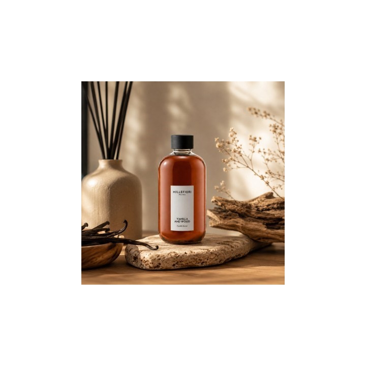 Ricarica diffusore ad aste 250 ml VANILLA & WOOD MILLEFIORI