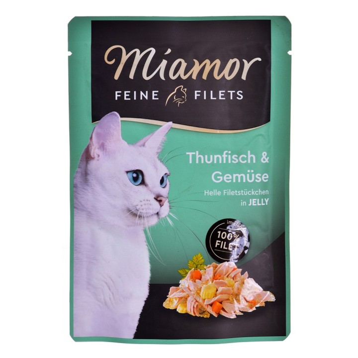 Miamor cibo umido per gatti Tonno con verdure 100 g