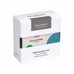 Profumatore auto 1 pc bianco rosa ESPRESSO MILLEFIORI