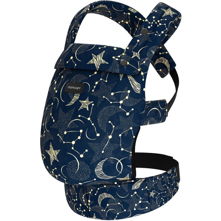 Momcozy Marsupio Portabebè Cotone dalla Nascita al Bambino Notte Stellata