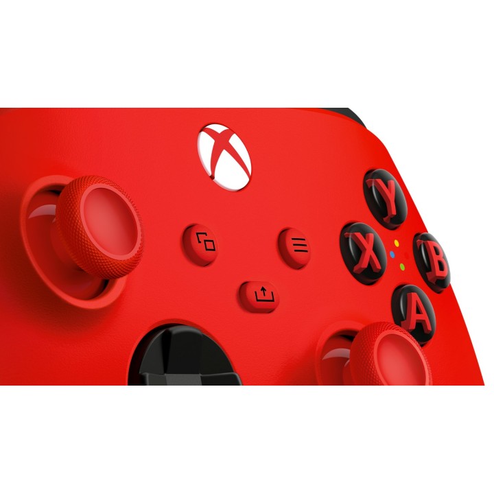 Microsoft Controller wireless Xbox rosso gamepad Bluetooth/USB analogico/digitale Xbox Xbox One Xbox Series S Xbox Series X