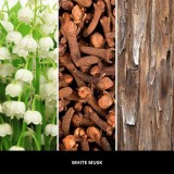 Profumatore auto bianco MUSK MILLEFIORI