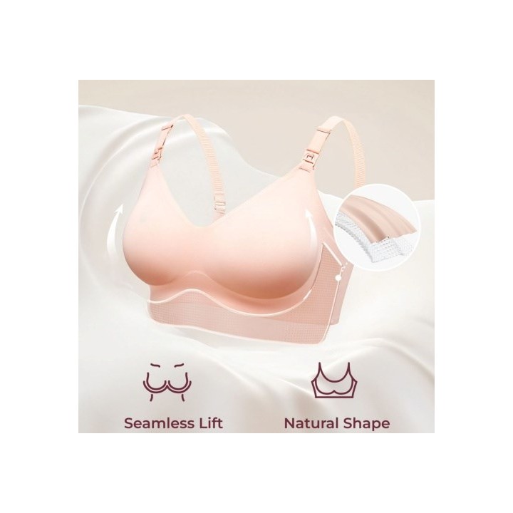 Momcozy YN21 Reggiseno Allattamento Taglia 3XL Beige