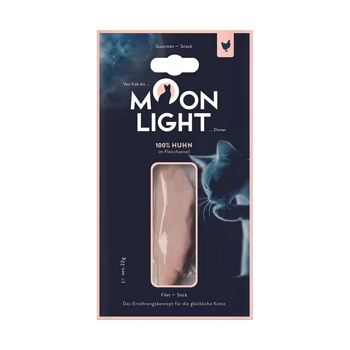 MOONLIGHT Dinner filetto di pollo - snack per gatti - 22g