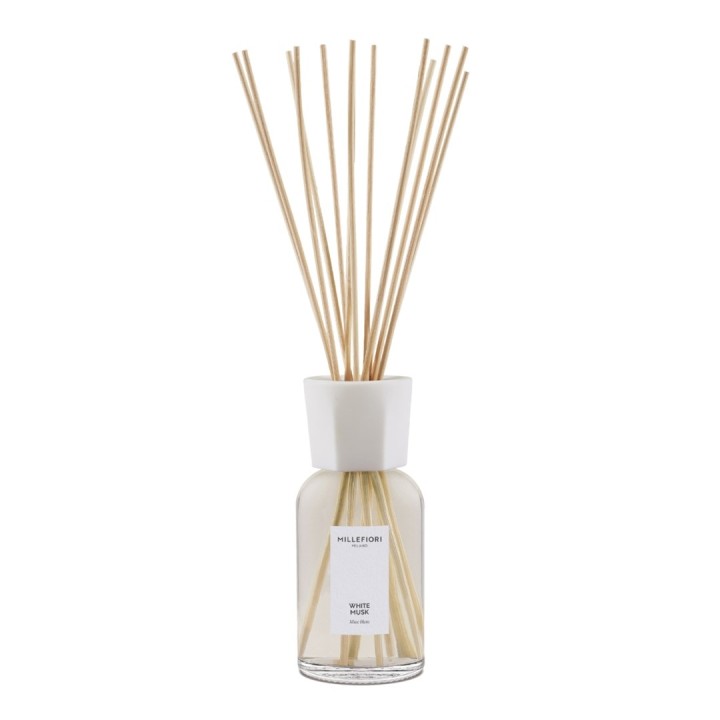 Diffusore ad aste 500 ml bianco MUSK MILLEFIORI