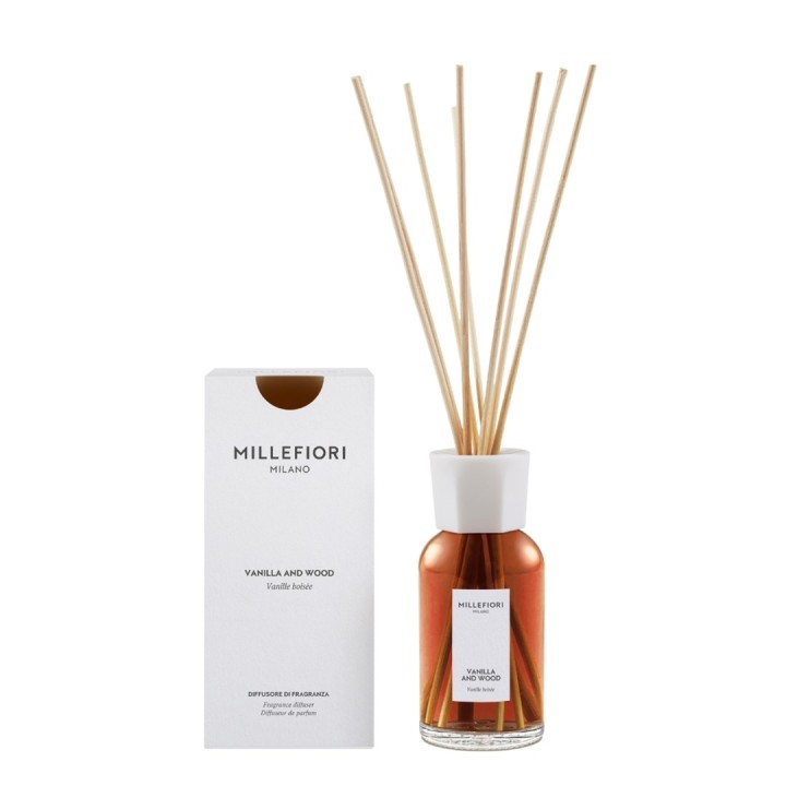 Diffusore ad aste 500 ml VANILLA & WOOD MILLEFIORI