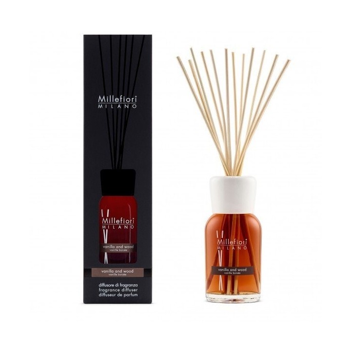 Diffusore ad aste 500 ml VANILLA & WOOD MILLEFIORI
